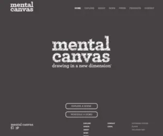 Mentalcanvas.com(Mental Canvas) Screenshot