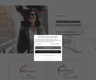 Mentalcoaching-Hameln.de(Andrea Bolte: Trainerin) Screenshot