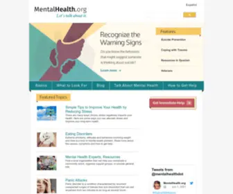 Mentalhealth.org(Your one) Screenshot