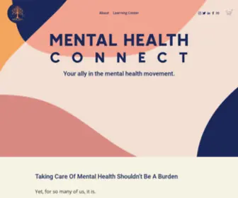 Mentalhealthconnect.com(Mental Health Connect) Screenshot