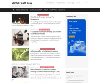 Mentalhealtheasy.com(Mental Health) Screenshot