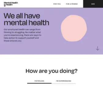 Mentalhealthishealth.us(Mental Health Is Health) Screenshot