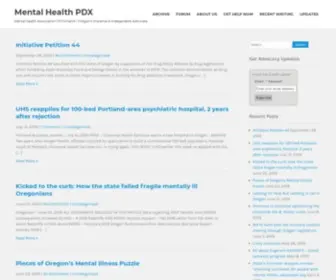 Mentalhealthportland.org(Mental Health Association of Portland) Screenshot