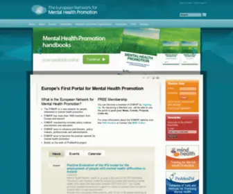 Mentalhealthpromotion.net(This portal offers) Screenshot