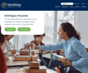 Mentalhealthscreening.org(Evidence-Based Suicide Prevention) Screenshot