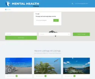 Mentalhealthseries.com(Addiction Treatment Drug Rehab Locator) Screenshot