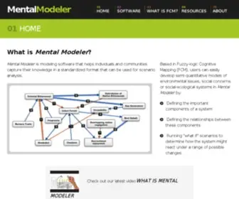Mentalmodeler.org(Mental Modeler) Screenshot