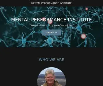 Mentalperformanceinstitute.org(Mental Performance Institute) Screenshot