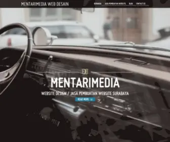 Mentarimedia.com(Jasa pembuatan website design surabaya yang melayani pembuatan website company) Screenshot