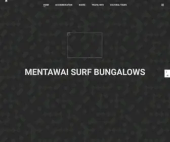 Mentawaisurfbungalows.com(Luluni Mentawai Surf Bungalows Surf Holidays West Sumatra Beng Bengs) Screenshot