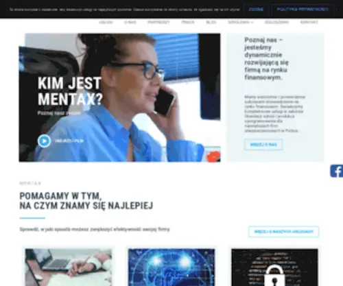 Mentax.eu(Strona główna) Screenshot