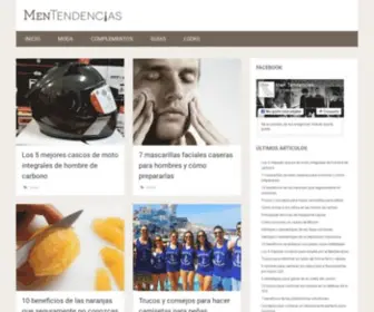 Mentendencias.com(Blog de moda masculina y accesorios para hombres) Screenshot