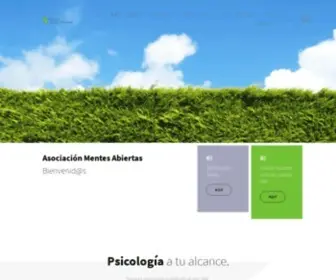 Mentesabiertas.org(Asociación sin ánimo de lucro) Screenshot