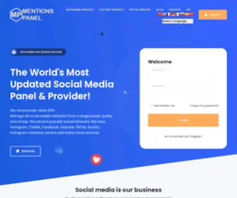 Mentionspanel.com(Buy instagram mentions service and Best smm panel) Screenshot