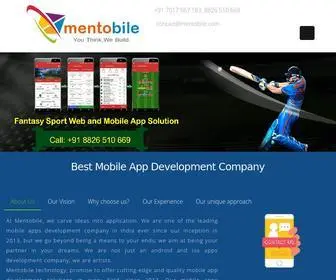 Mentobile.com(Mobile Apps Development Company) Screenshot