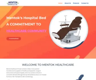 Mentokhealthcare.com(Buy Hospital Furniture Online) Screenshot