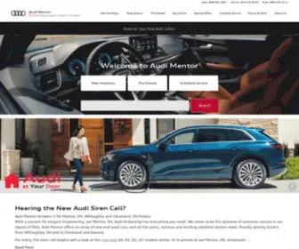 Mentoraudi.com(Audi Mentor) Screenshot