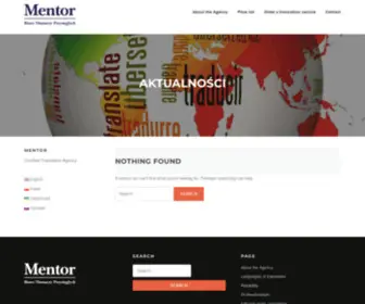 Mentor.biz.pl(MENTOR) Screenshot