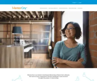 Mentorcity.com(Mentoring Software) Screenshot