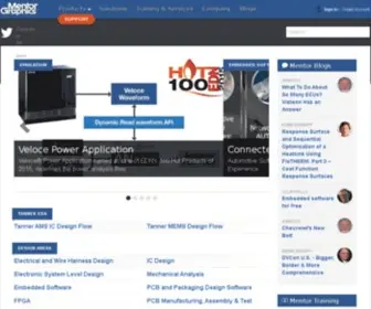 Mentorgraphics.com(Mentorgraphics) Screenshot