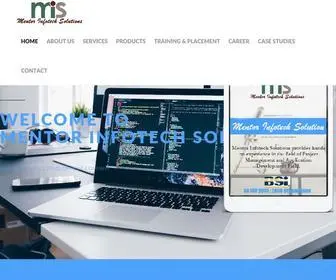 Mentorinfotech.in(MENTOR INFOTECH SOLUTIONS) Screenshot