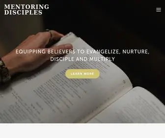 Mentoring-Disciples.org(Mentoring Disciples) Screenshot