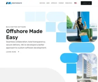 Mentormate.com(Custom Software Development Company) Screenshot
