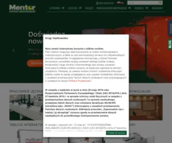 Mentorpolska.pl(Pracownie językowe) Screenshot