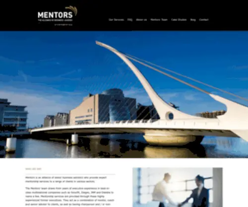 Mentors.ie(Home) Screenshot