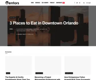 Mentorscollective.com(Mentors Collective Magazine) Screenshot