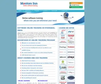 Mentorsinn.com(Online IT Training in Hyderabad) Screenshot