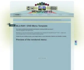 Menu-Flow.com(Encore DVD template) Screenshot