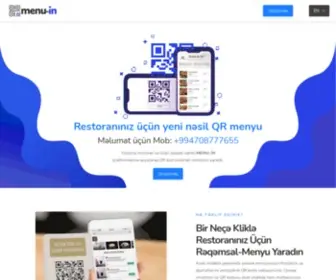 Menu-IN.com(Restaurant QR Menu) Screenshot