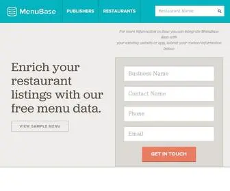 Menubase.com.au(MenuBase) Screenshot