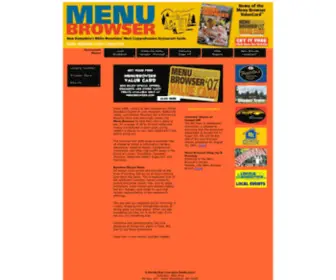 Menubrowser.com(Menubrowser) Screenshot