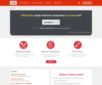 Menuburada.com(Menü) Screenshot