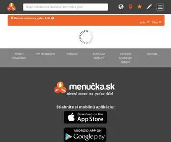 Menucka.sk(Denné) Screenshot