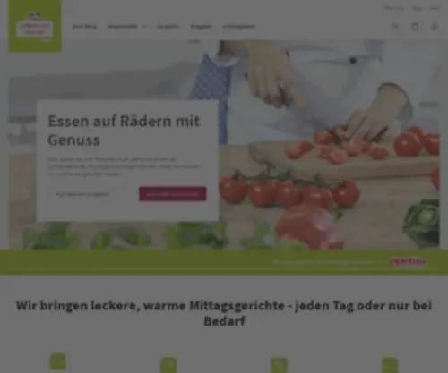 Menuetaxi.de(Essen auf Rädern im Großraum Berlin) Screenshot