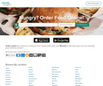 Menufy.com(Order Online) Screenshot