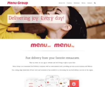 Menugroup.co.uk(Menu Group UK Ltd) Screenshot