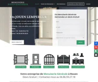 Menuiserie-Jouen-Lempereur.fr(Menuiserie) Screenshot