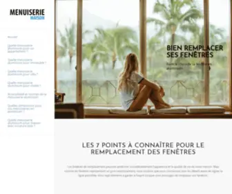 Menuiserie-Maison.com(Accueil) Screenshot