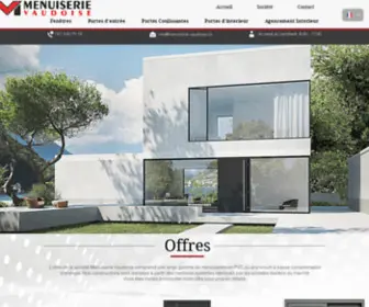 Menuiserie-Vaudoise.ch(Menuiserie Vaudoise) Screenshot