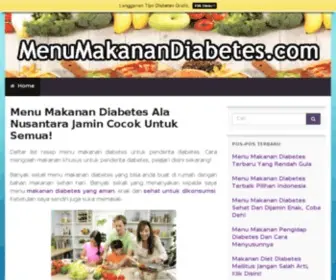 Menumakanandiabetes.com(Menu Makanan Diabetes Khas Indonesia) Screenshot