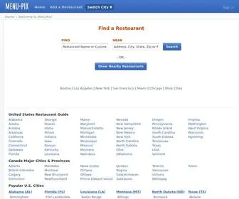 Menupix.com(Restaurant Menus & Reviews) Screenshot