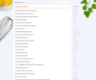Menuprices.io(Restaurants) Screenshot