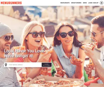 Menurunners.com(Food Delivery) Screenshot