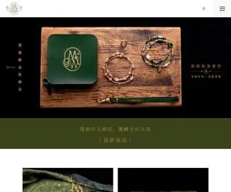 Menwen.com.tw(水晶飾品) Screenshot