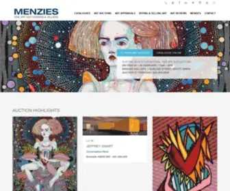 Menziesartbrands.com(Menzies Art Brands) Screenshot