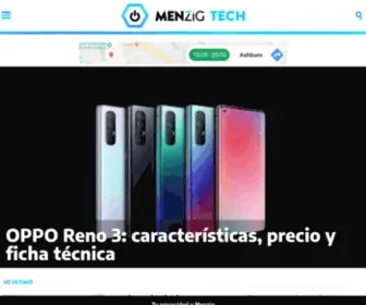 Menzig.tech(MENzig Tech: Tecnología y cultura geek) Screenshot